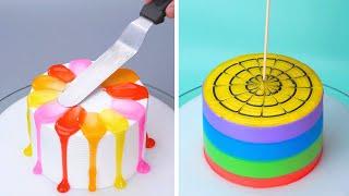 Amazing Colorful Cake Decorating Tutorials  Amazing Cake #HowToCake #25