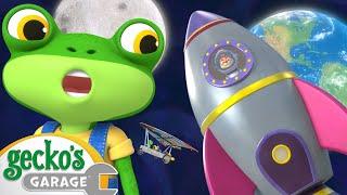 Weasel's Space Adventure | Gecko's Garage | Trucks For Children | Cartoons For Kids