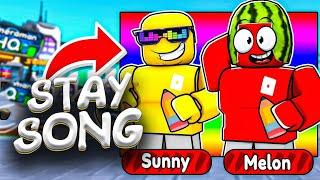 Sunny and Melon. Sing STAY (Roblox Song by DonateKingP)