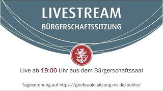 UHGW Bürgerschaftssitzung - öffentlicher Teil - 11.07.2024