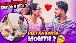 REET KA KONSA MONTH ?? | SAM NU BABY BOY CHAIDA K GIRL