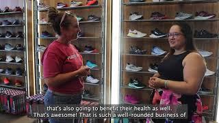 Hoselton Visits Fleet Feet