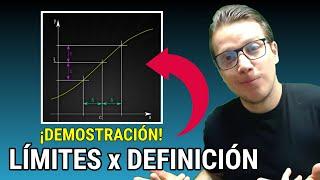 LÍMITES POR DEFINICIÓN: DEMOSTRACIÓN Épsilon-Delta  LA MEJOR EXPLICACIÓN  #límites #cálculo