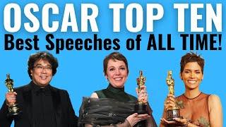 Top 10 Oscar Speeches of ALL TIME