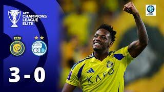 Duran trifft doppelt, CR7 sicher! Al-Nassr im Viertelfinale! | Al Nassr - Esteghlal FC