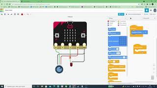 Tinkercad Урок №29-Изменение яркости светодиода при помощи потенциометра с платой Microbit#Tinkercad