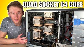 The Quad Socket 64 Core Opteron Monster – The Most Insane Desktop PC