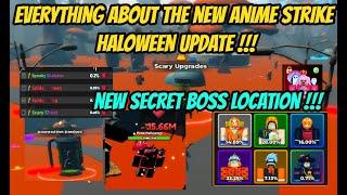 Everything about the new Anime Strike Haloween Update !!! + Secret Boss Location !!!