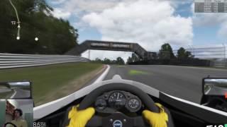 начало карьеры formula rookie в Project Cars на руле logitech g27