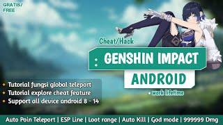 Tutorial custom teleport yQing cheat Genshin impact Android