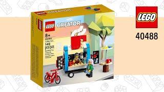 LEGO® Creator | Coffee Cart (40488)[149 pcs] Speed Build | Top Brick Builder Lite