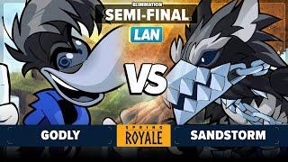 Godly vs Sandstorm - Elimination Semi-Final - Spring Royale 2024 - LAN 1v1