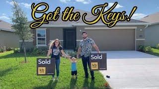 (KB homes) New house move in day!