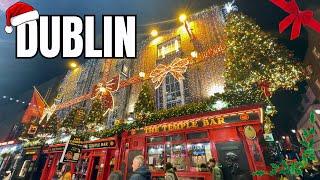 Dublin City Centre, Ireland walking tour Christmas 2024 