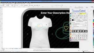 How to make a rhinestone design with the TRW Stone Wizard™ Ver. 2.0 and CorelDRAW