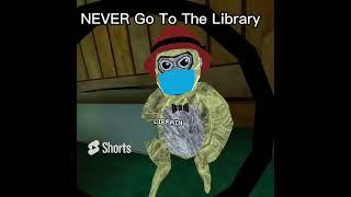 NEVER Go To The Library#shorts #gorillatag