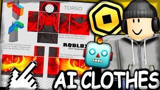 The AI Roblox Clothing Maker IS CRAZY! (Easily Make Avatar Outfits)