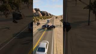 Realistic Highway Car Crashes #13 | BeamNG.drive