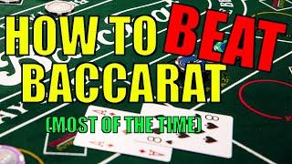 How To ACTUALLY Win Baccarat | Best NEW Strategy