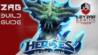 Heroes of the Storm (Gameplay) - Zagara Build Guide (HotS Quick Match)