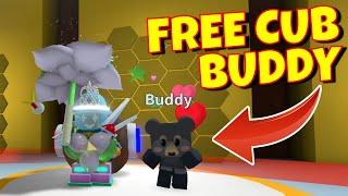 How to get a FREE CUB BUDDY in BEE SWARM SIMULATOR