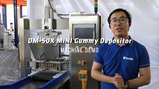 Gummy Making Machine Demo: SaintyCo DM-50X Servodose Small Batch Gummy Depositor | 15,000 gummies/hr