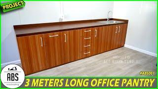 ABS Furniture 001 - 3 Meters Office Pantry || AYO BIKIN SENDIRI