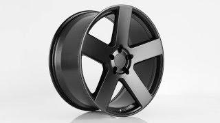 TSW Alloy Wheels- Bristol in Matte Black