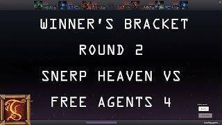 [Archive] GoA Winner's Bracket Round 2: Snerp Heaven vs Free Agents 4