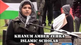 Khanum Amber Zehra (Islamic Scholar) AL-QUDS DAY MELBOURNE 2017