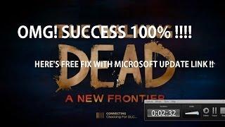 [FIX]DirectX error : Parameter is incorrect on Walking dead new frontier - 100% SUCCESS