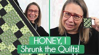 Quilt Sizing Made Easy - How to Make a 3-Yard Quilt Smaller!