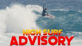 HIGH SURF ADVISORY ISSUED FOR SANDY BEACH