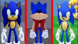 3 Sonic Roblox Test Games (Sonic Roblox Fangame)