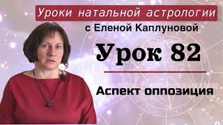 Урок 82. Аспект оппозиция