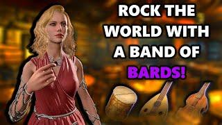 Baldur's Gate 3 - The Travelling Band (All Bard Full Party Build)