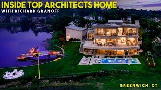 Architectural Masterpiece in Greenwich, CT | Waterfront Mansion | Architect Rich Granoff