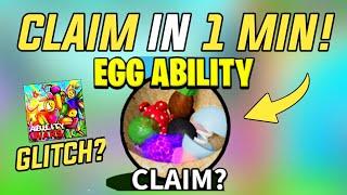 *GLITCH* Get The EGG ABILITY + MYTHICAL EGGS BADGE in ABILITY WARS (Roblox!) - All 15 EGG LOCATIONS