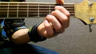 How to Play Gdim (diminished) on Guitar