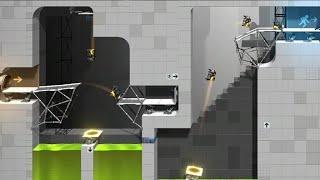 Bridge Constructor Portal - Level 8 Walkthrough