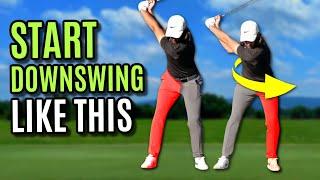 Start Your Downswing LIKE THIS To Transform Your Golf Swing