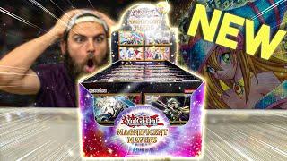 Opening KONAMI'S NEW *SECRET PHARAOHS RARE* BOX! MAGNIFICENT MAVENS YuGiOh!!