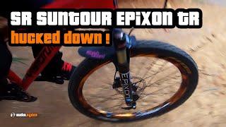 SR Suntour Epixon Fork Test | Epixon Hucked Down To the Limit | Is this trail Worthy? | Raw Sessions