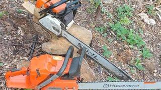 husqvarna 372xp VS stihl ms382