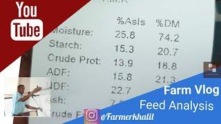 Small Ruminant Nutrition  Feed Analysis with Farmer Khalil