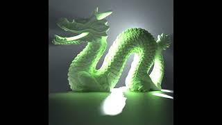 China Culture Dragon Rendering - Cinema 4D + Redshift