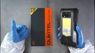 World First 33.000 Mah Rugged Phone with Built in Projector Oukitel WP100 titan unboxing ASMR