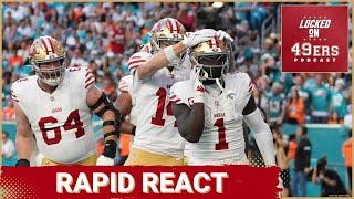 RAPID REACT: 49ers Officially Eliminated as they Drop Another Game in Miami