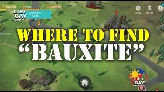 "BAUXITE" (for CEMENT) - LOCATIONS /WHERE TO FIND IT - LDOE