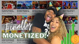 Monetization Party | Day Vlog | Games and Mukbang | 4K Video | Ming and James